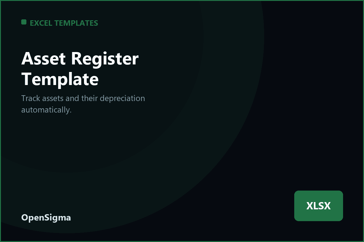 Asset Register Template