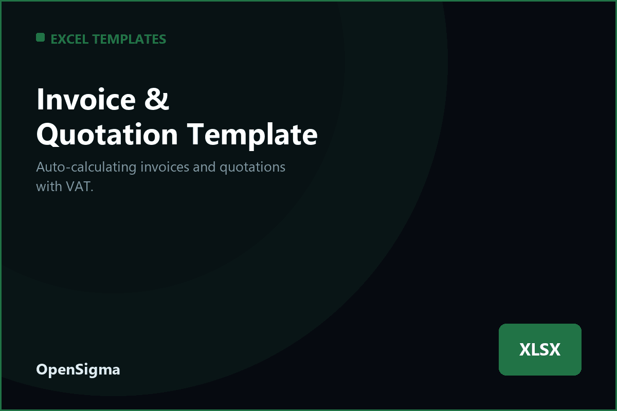 Invoice & Quotation Template