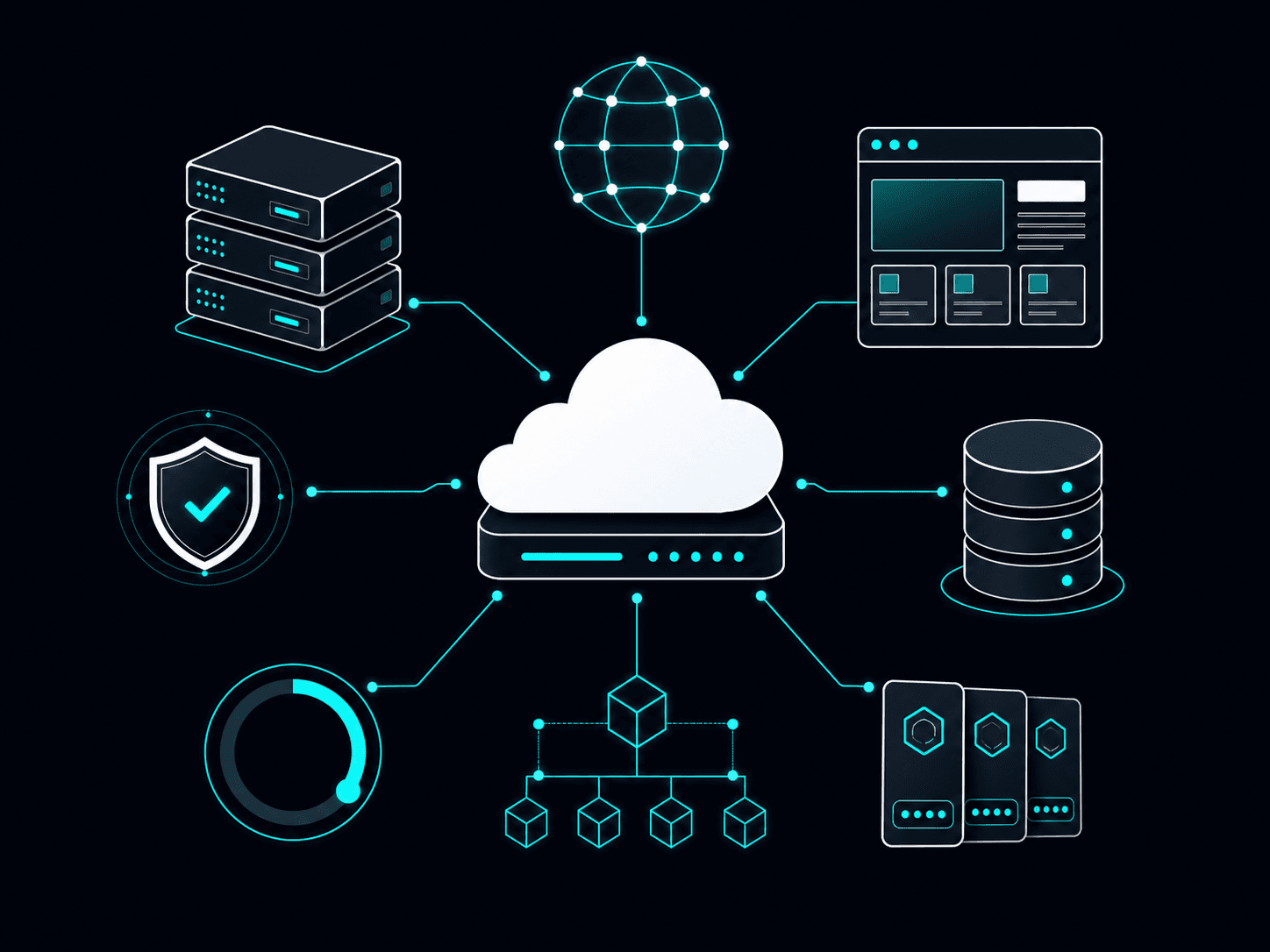 Web hosting interface